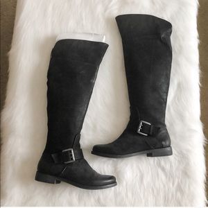 [kenneth cole reaction] good gurrl blk knee high